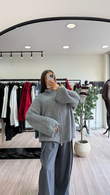 Cardigan Ted Gris