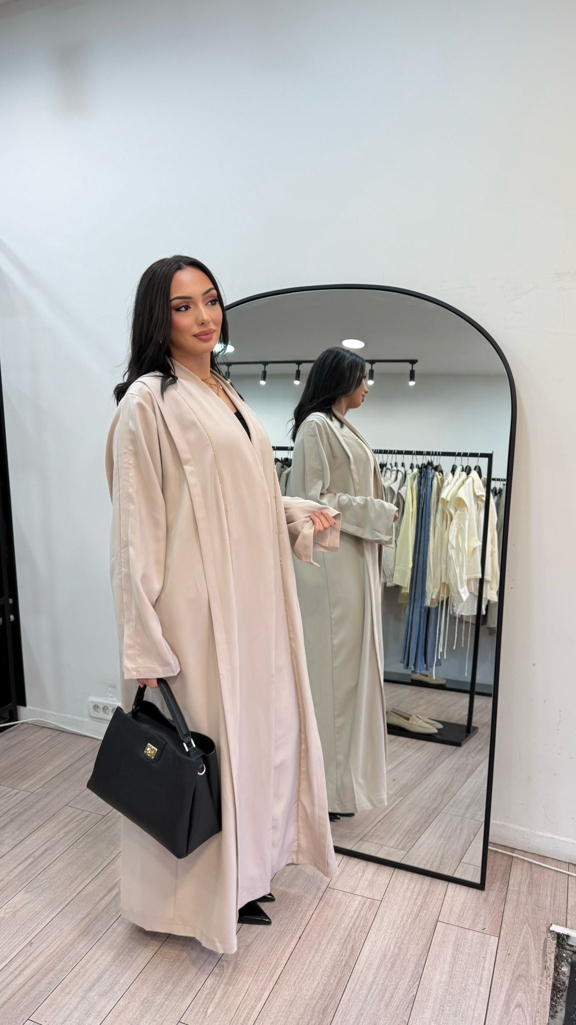 Abaya Taha beige