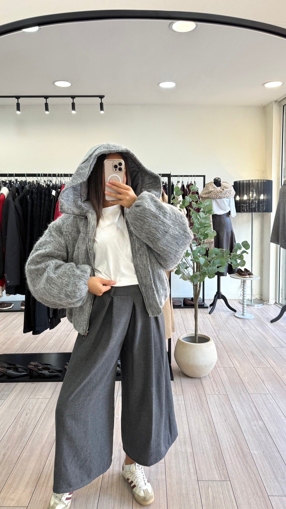 Manteau Shade Gris