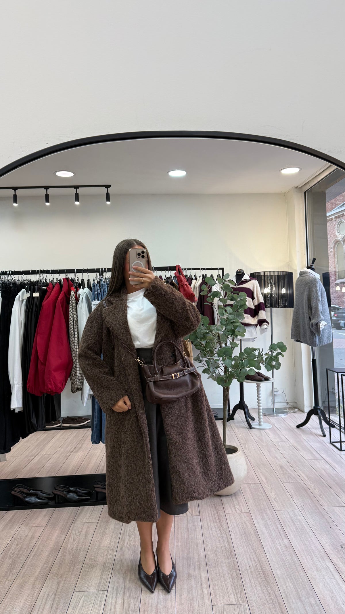Manteau Goya Choco