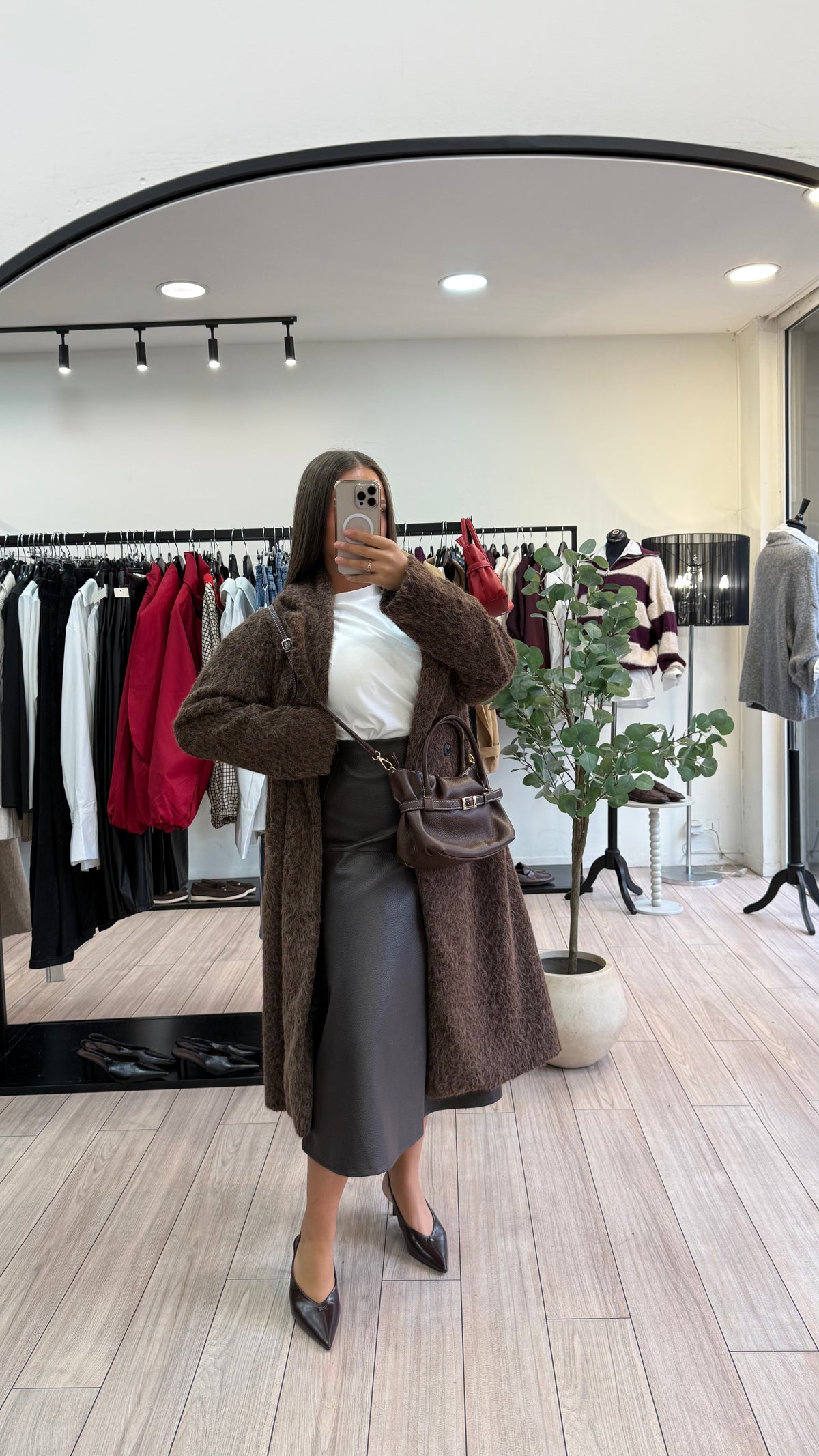 Manteau Goya Choco
