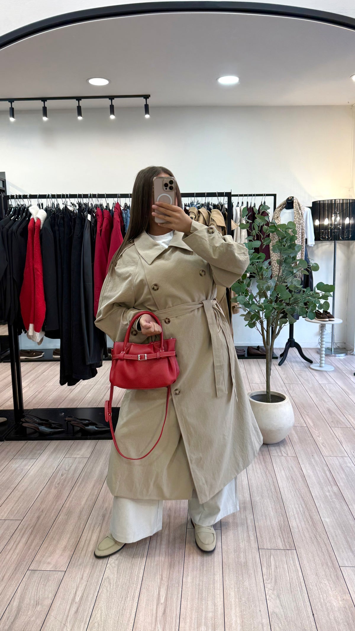 Trench Lorianna beige