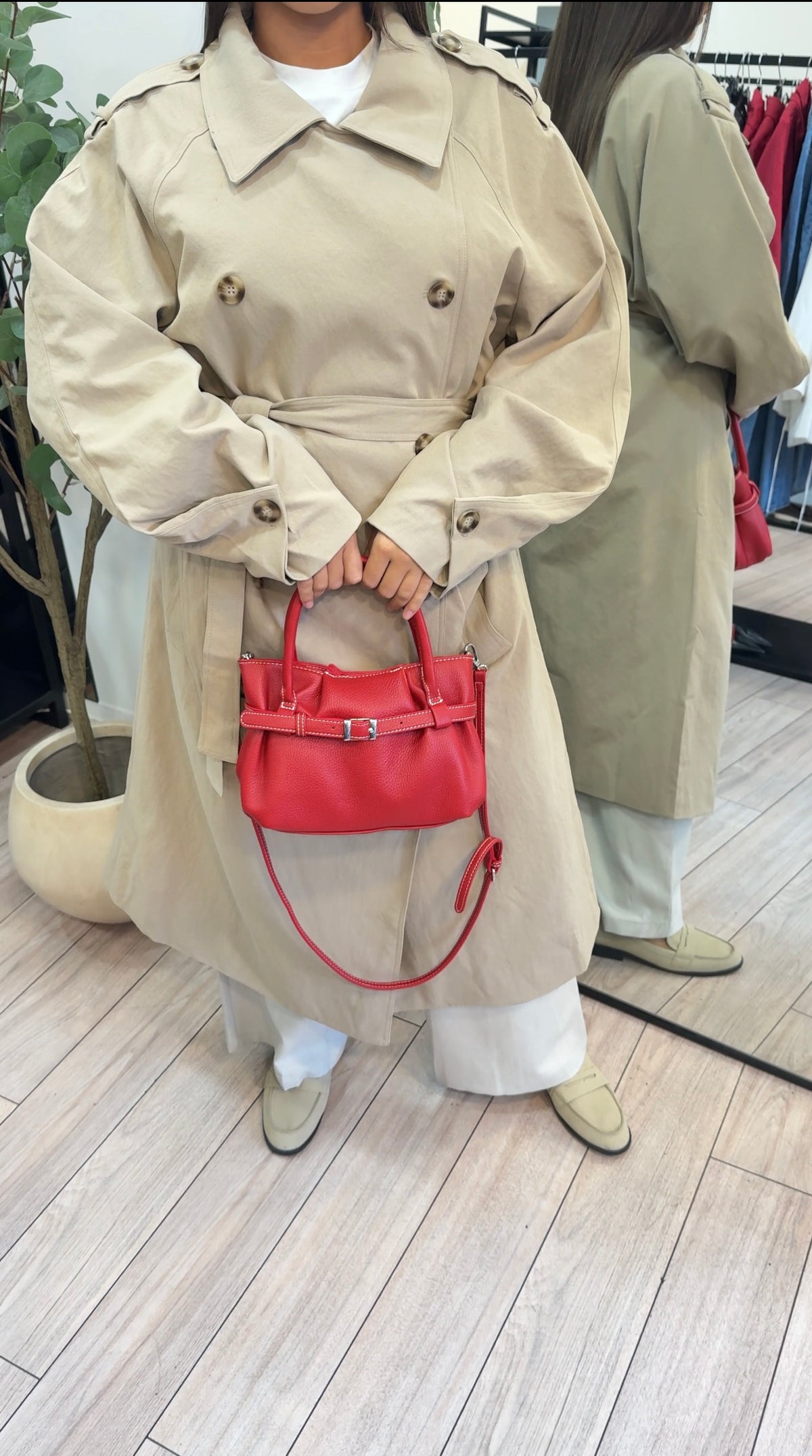 Trench Lorianna beige