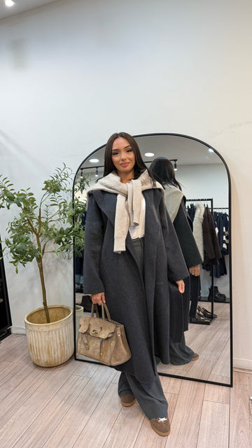 Manteau en laine Over