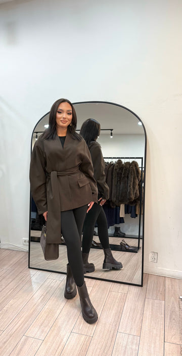 Blazer Salomé choco