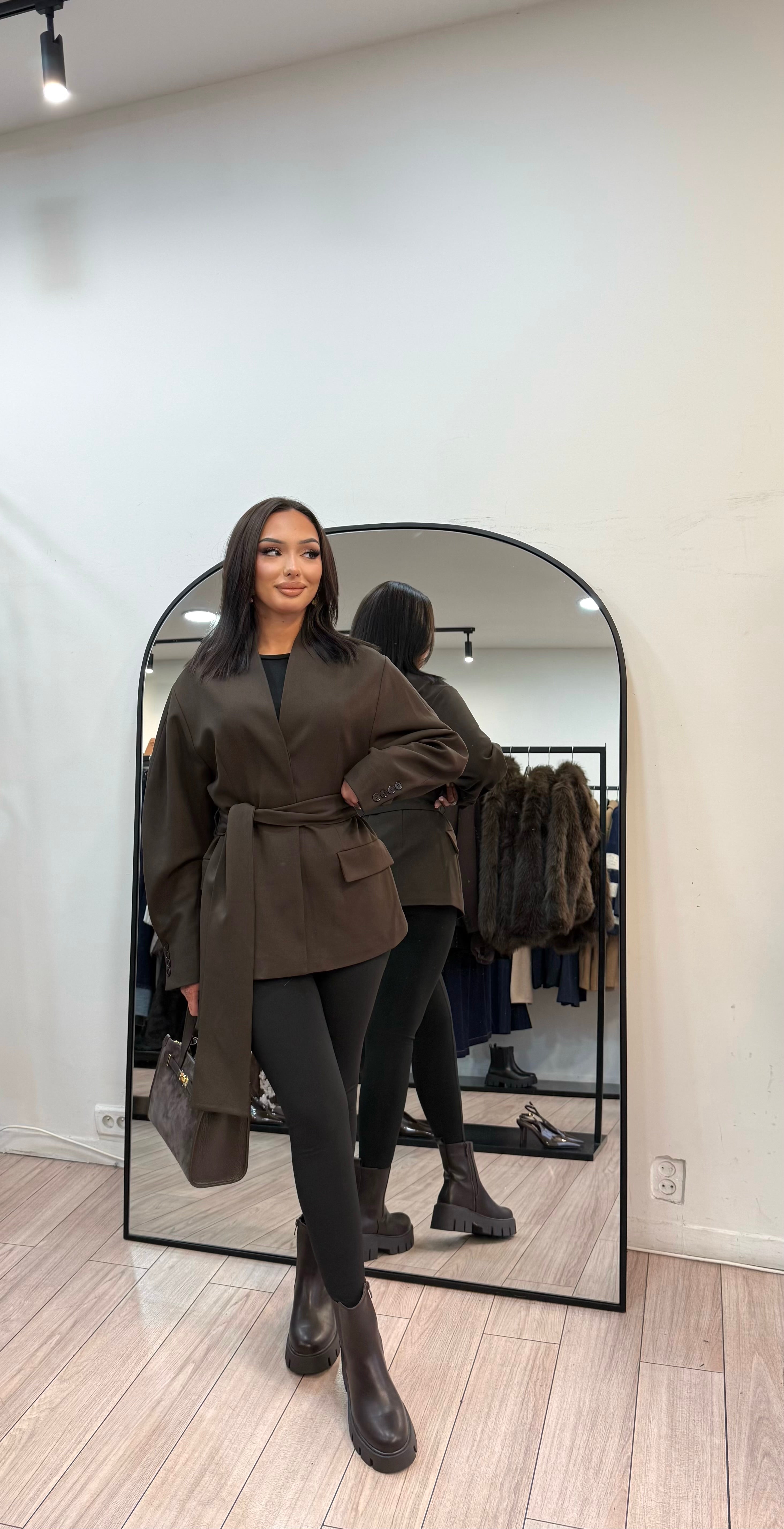 Blazer Salomé choco