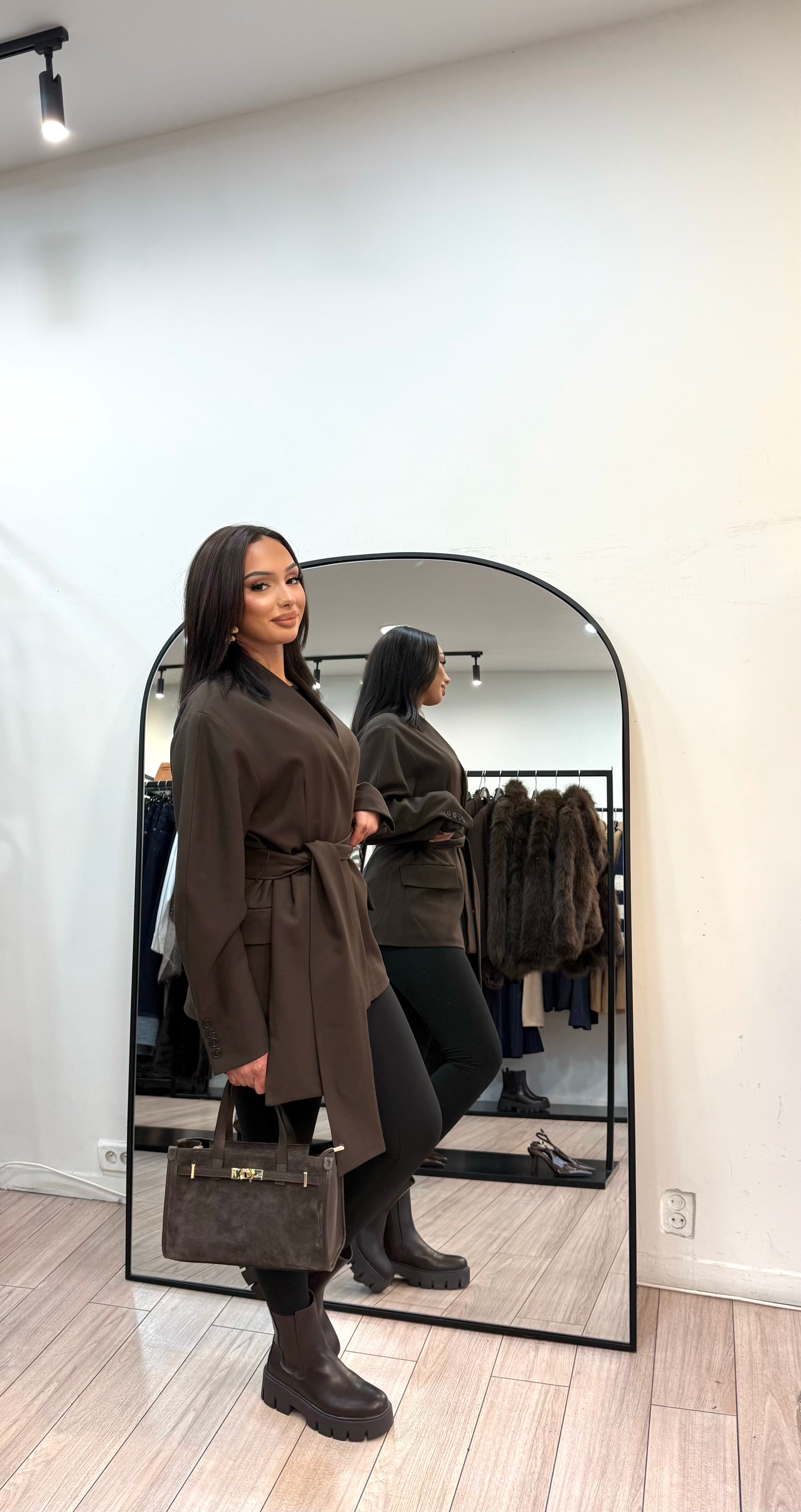 Blazer Salomé choco