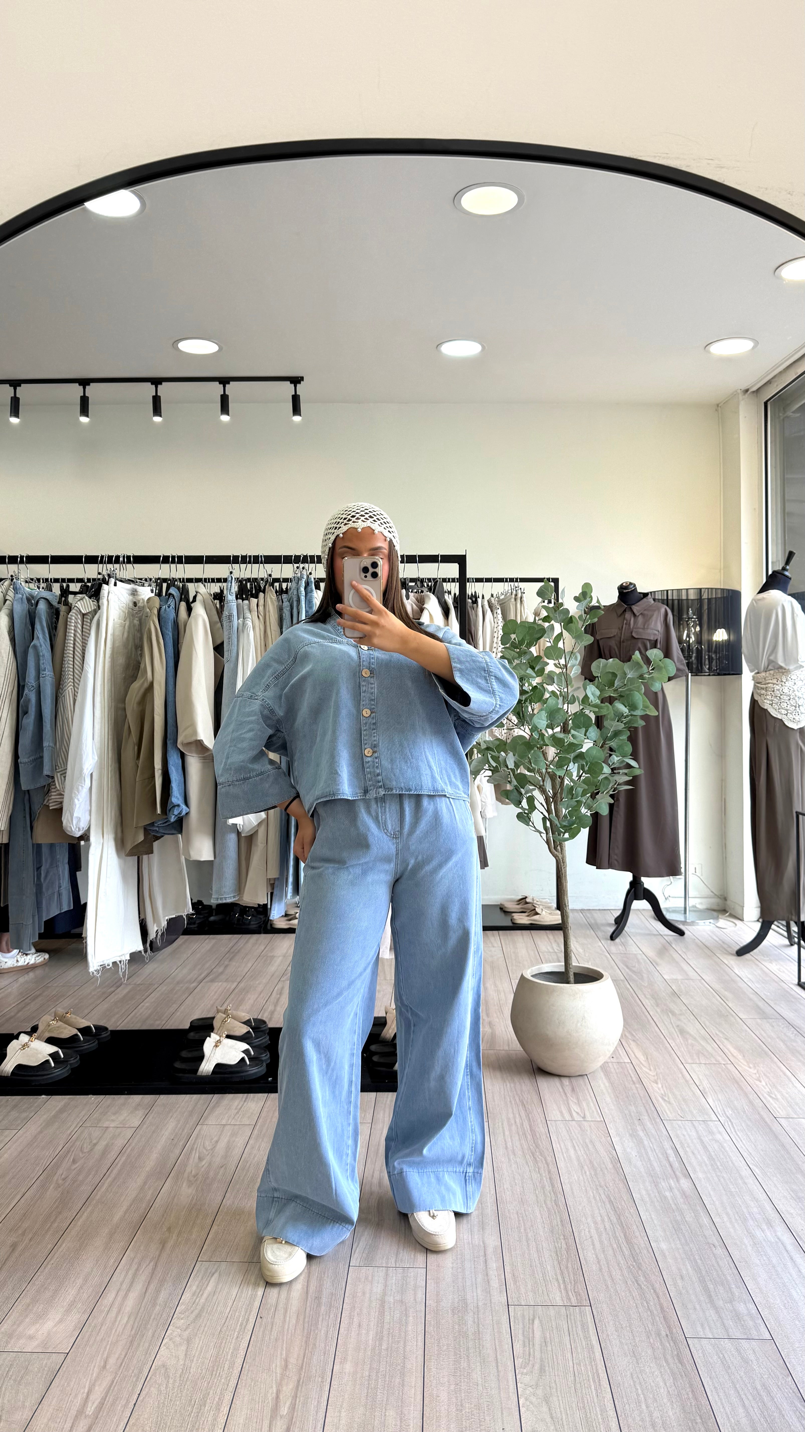 Ensemble en jean Carla