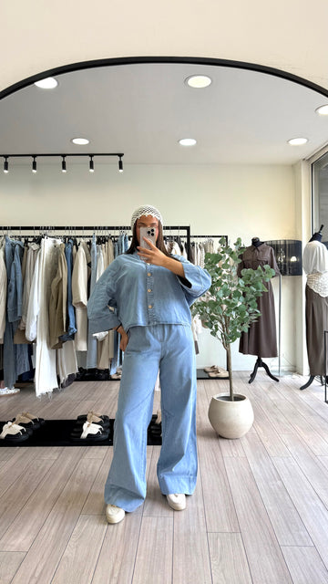 Ensemble en jean Carla
