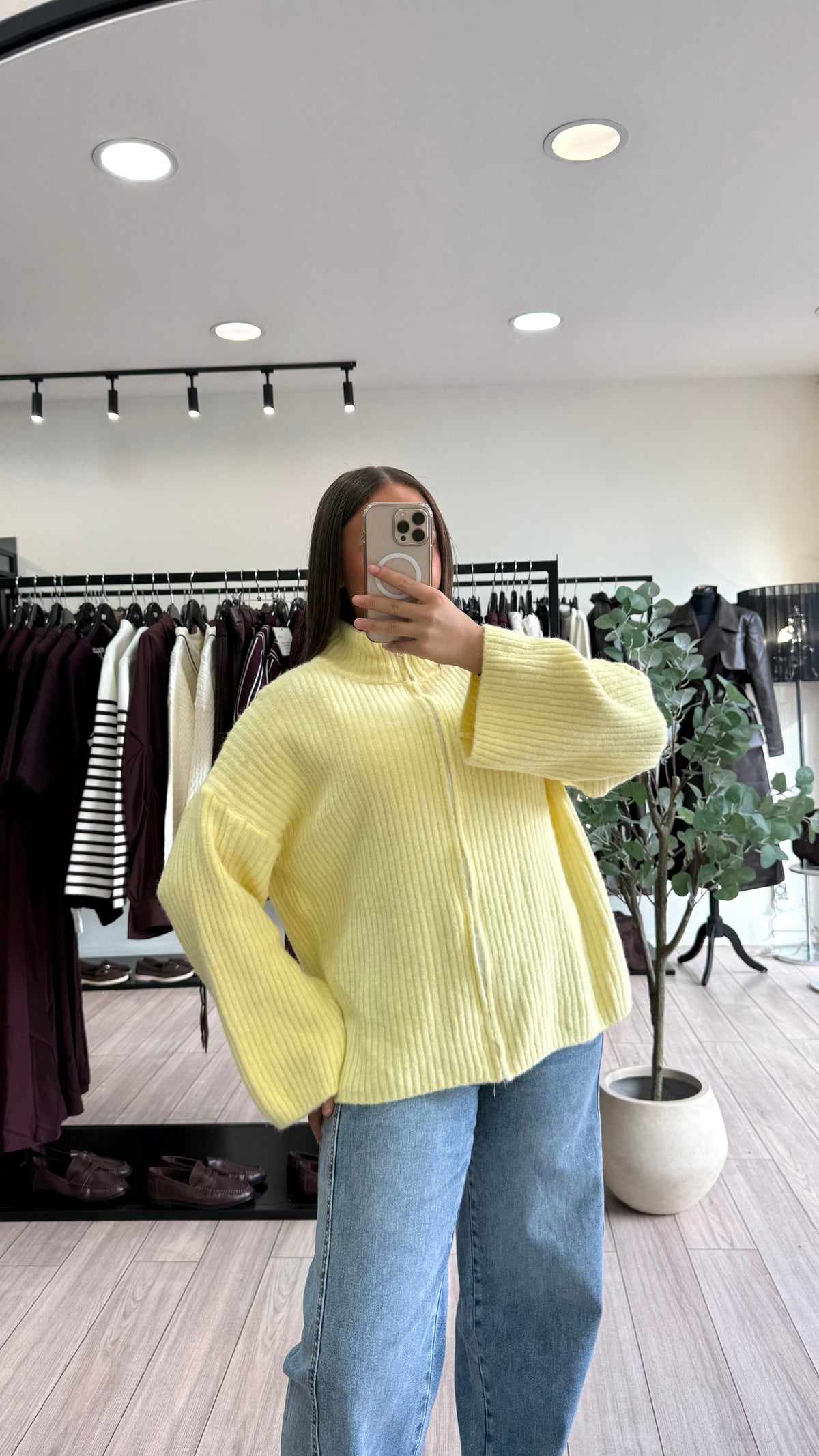 Cardigan Emilie Jaune