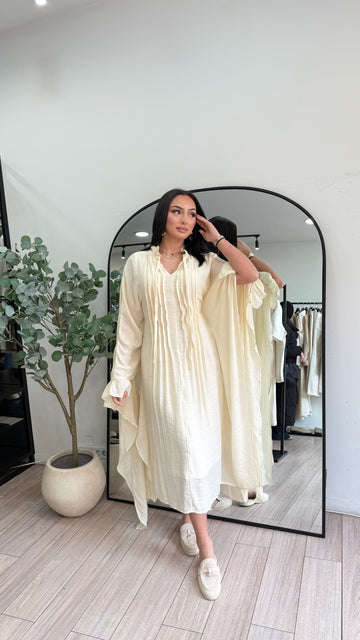 Robe helena Jaune beurre