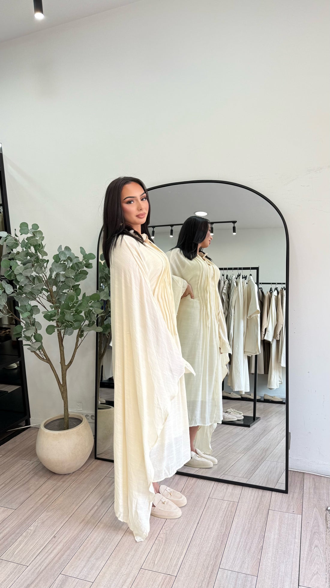 Robe helena Jaune beurre