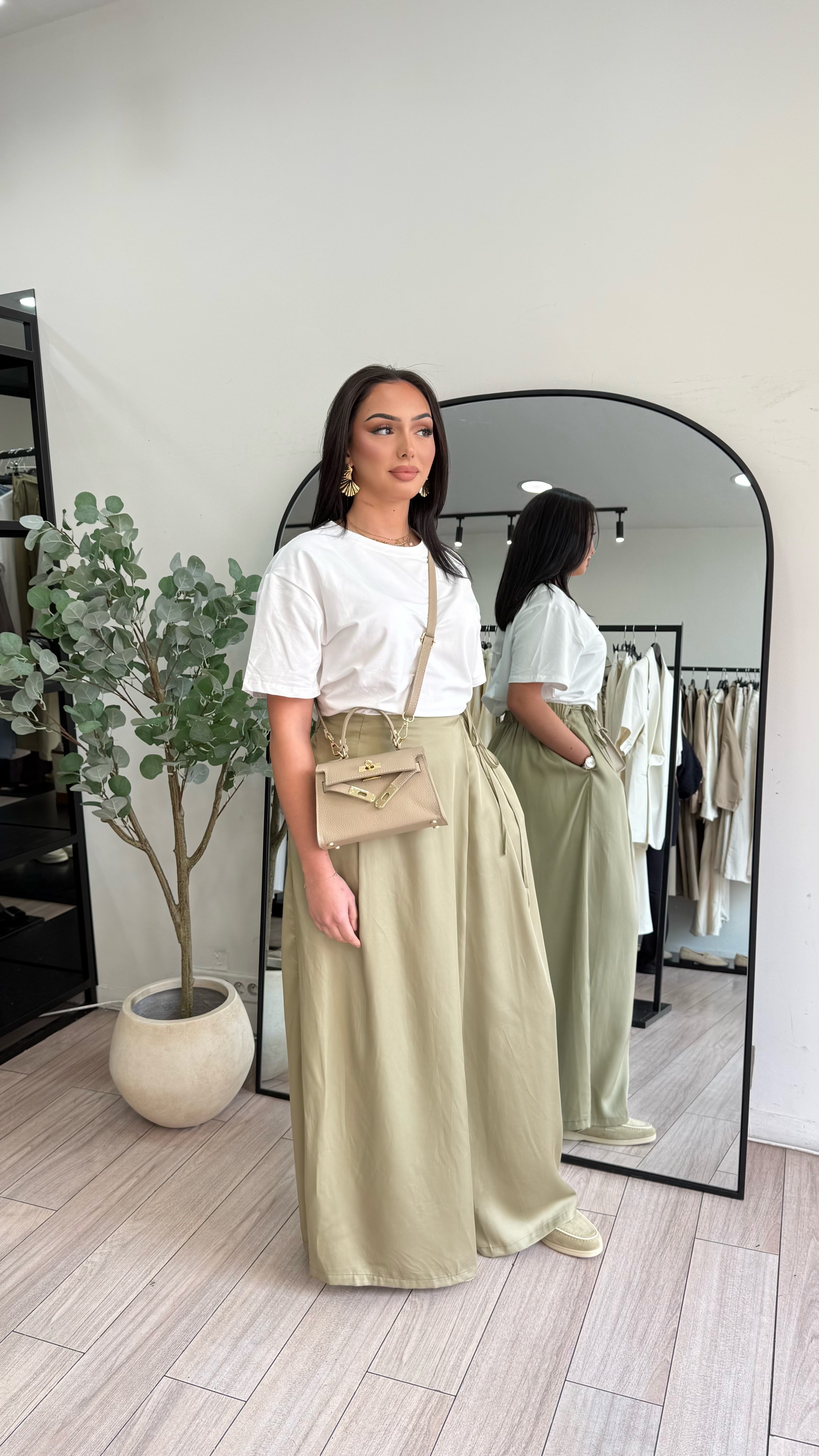 Pantalon shade vert