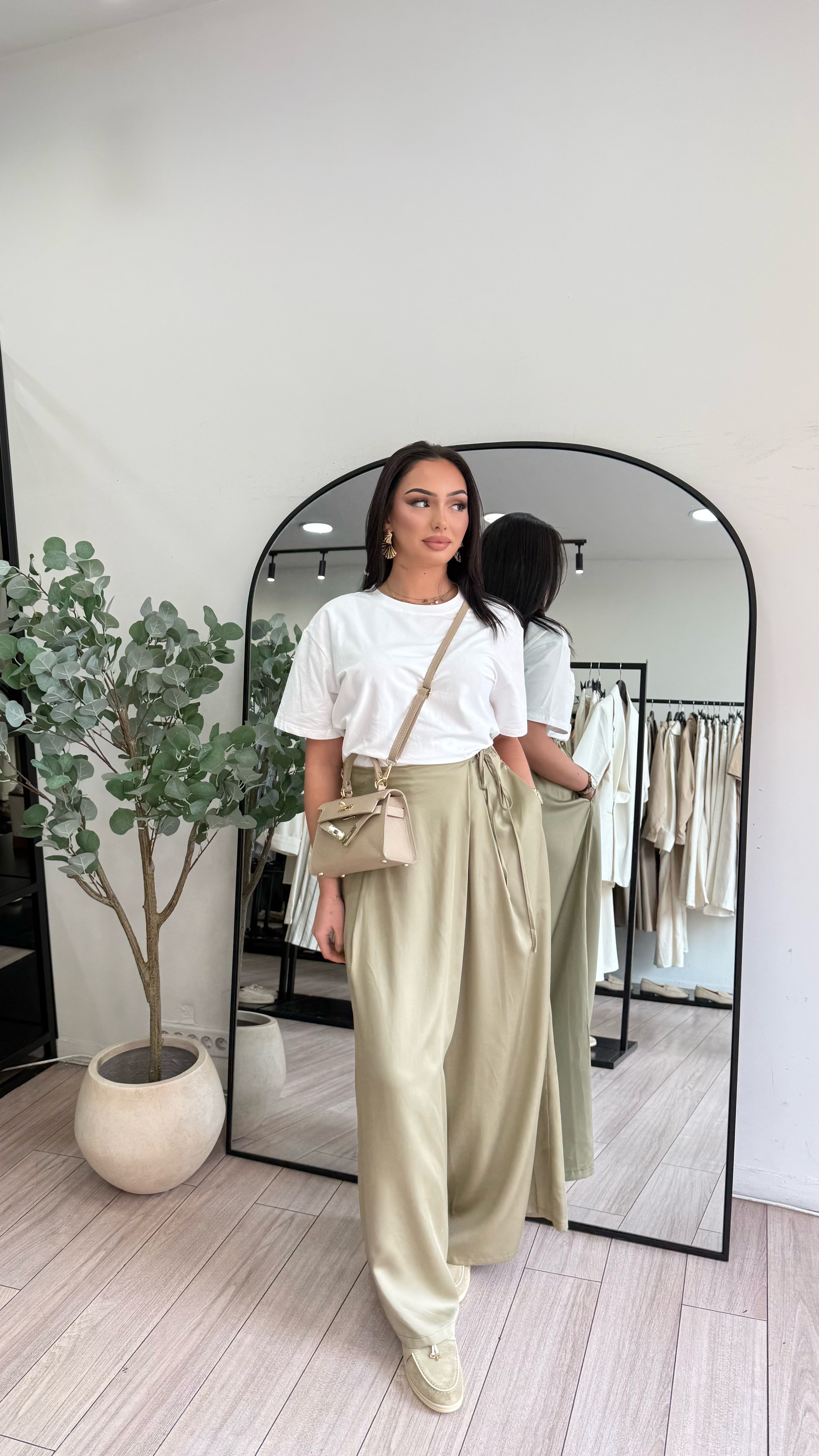 Pantalon shade vert