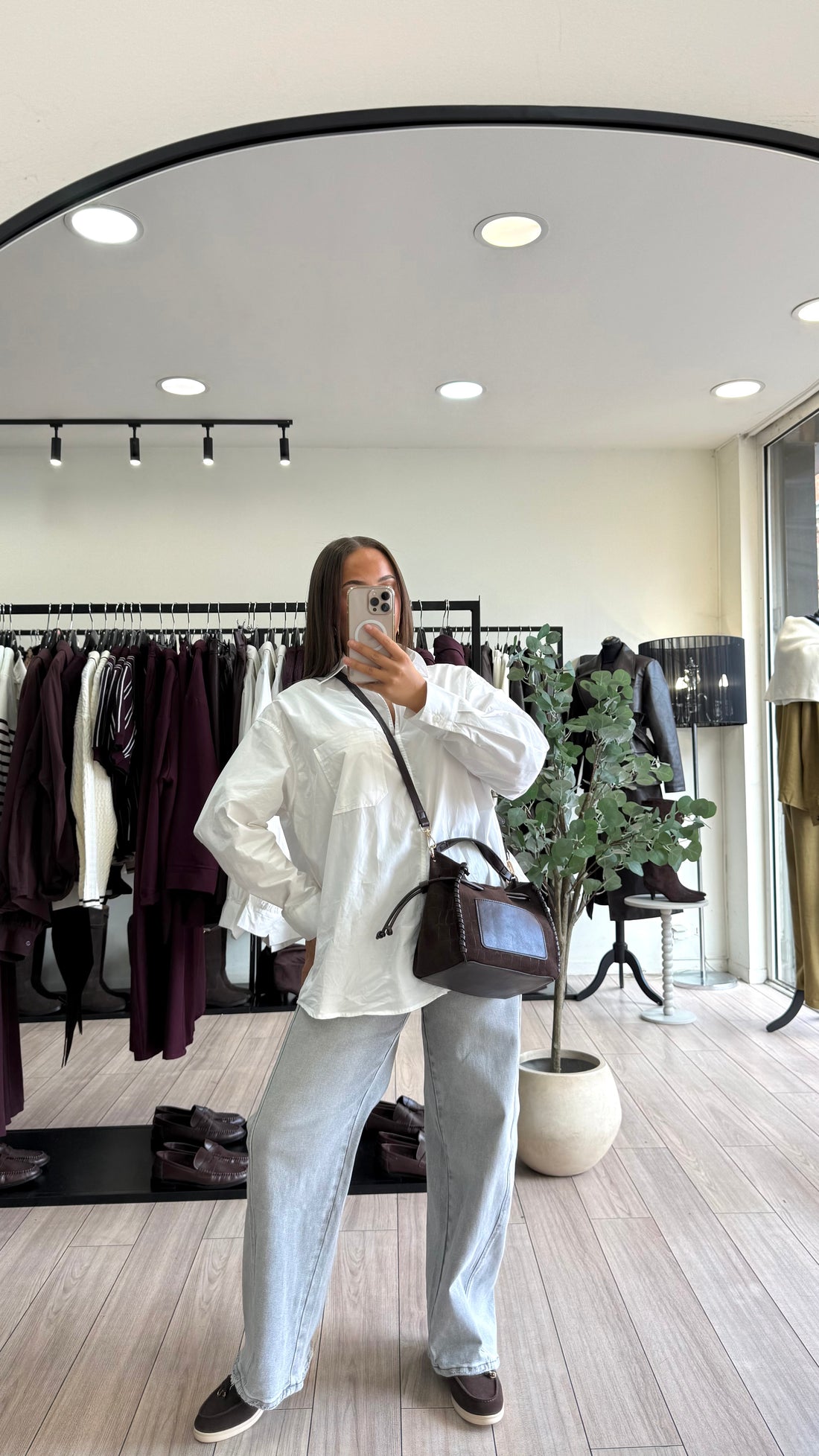 Chemise blanche oversize zoé