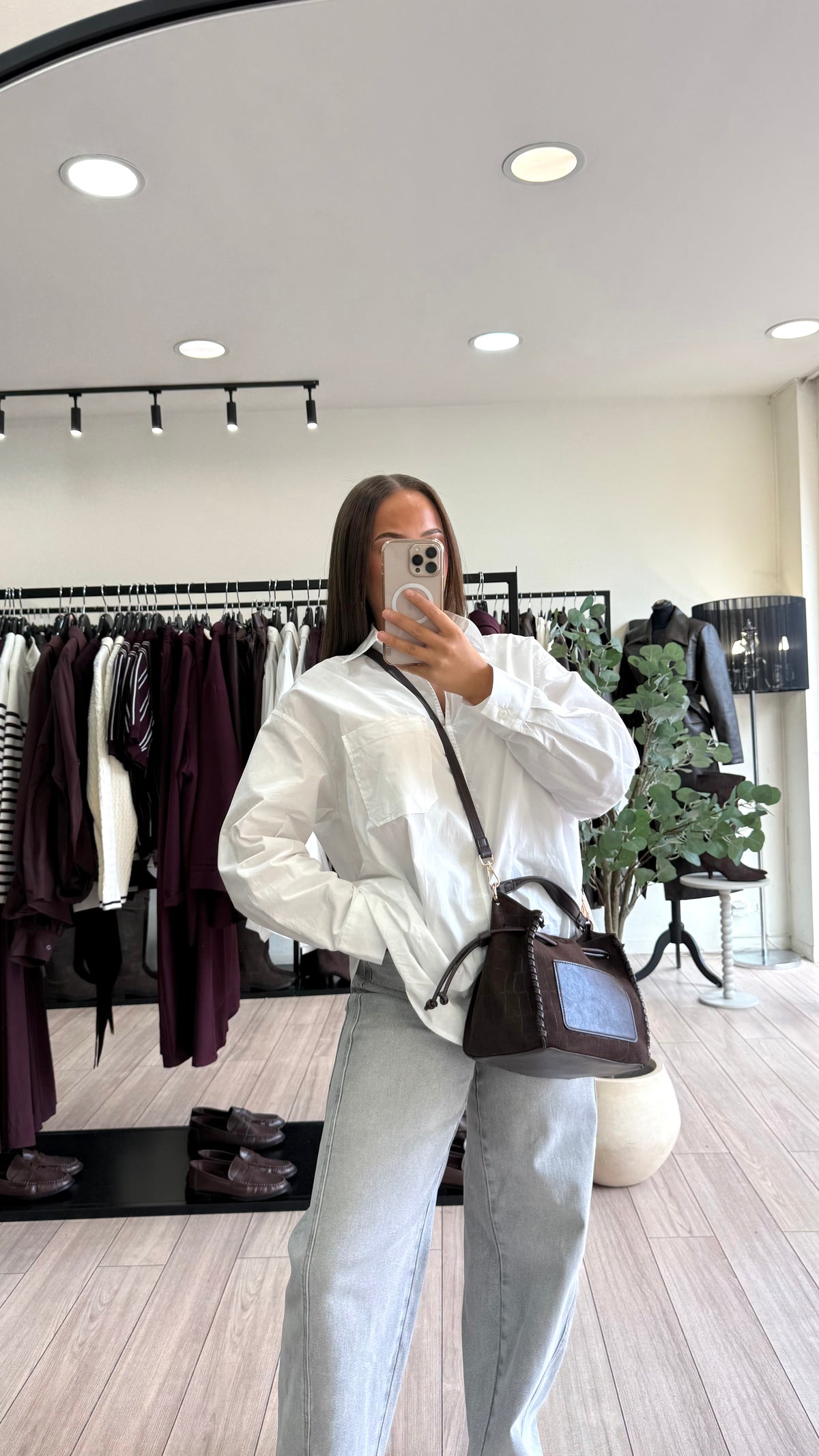Chemise blanche oversize zoé