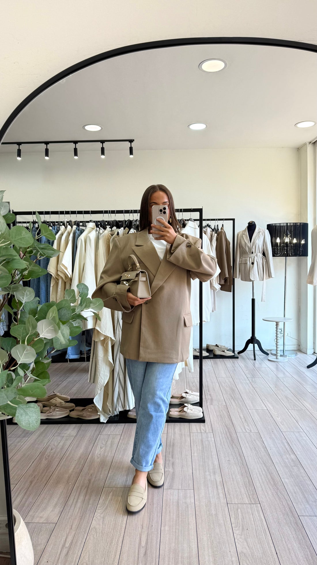 Blazer gaby camel
