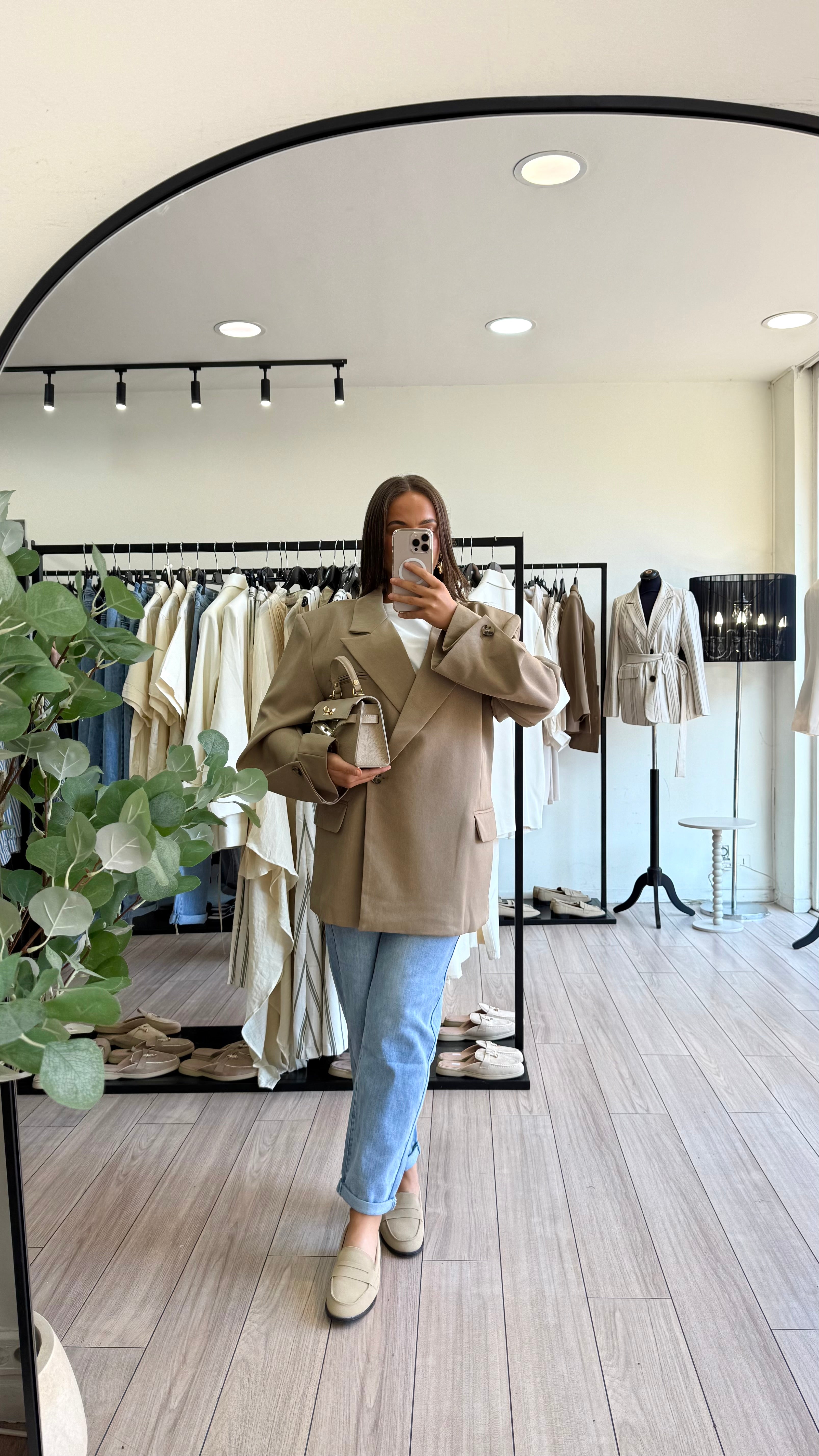 Blazer gaby camel