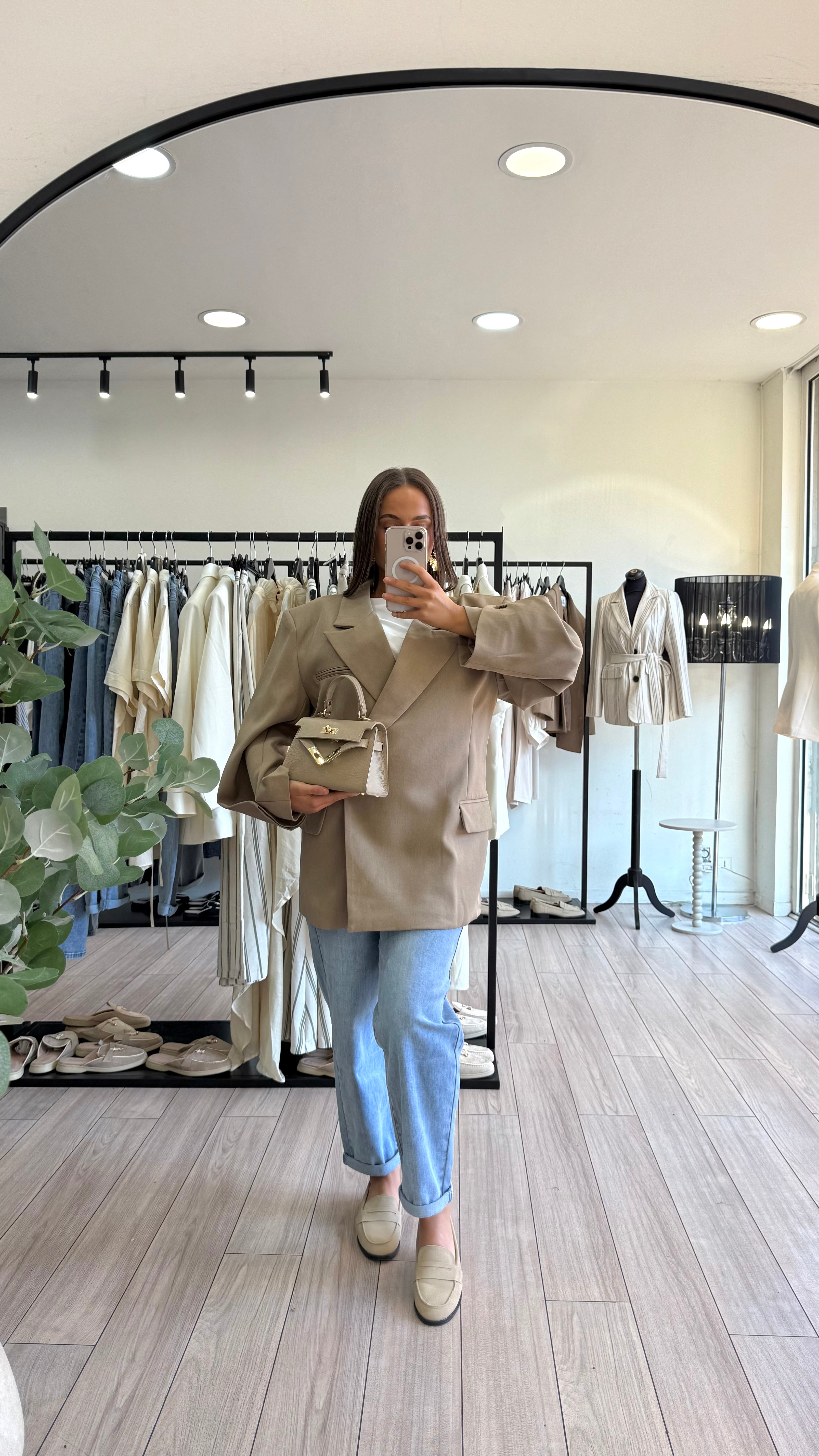 Blazer gaby camel