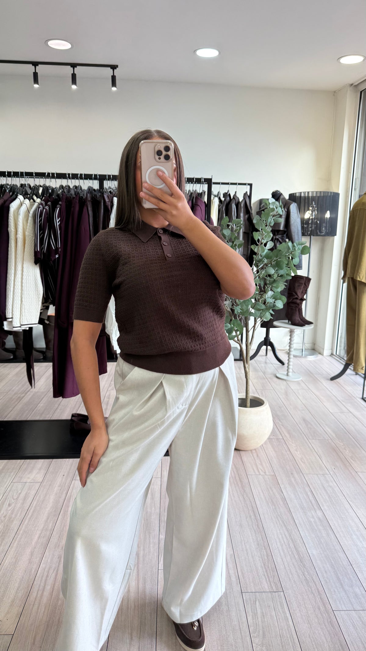 Pantalon Shade beige