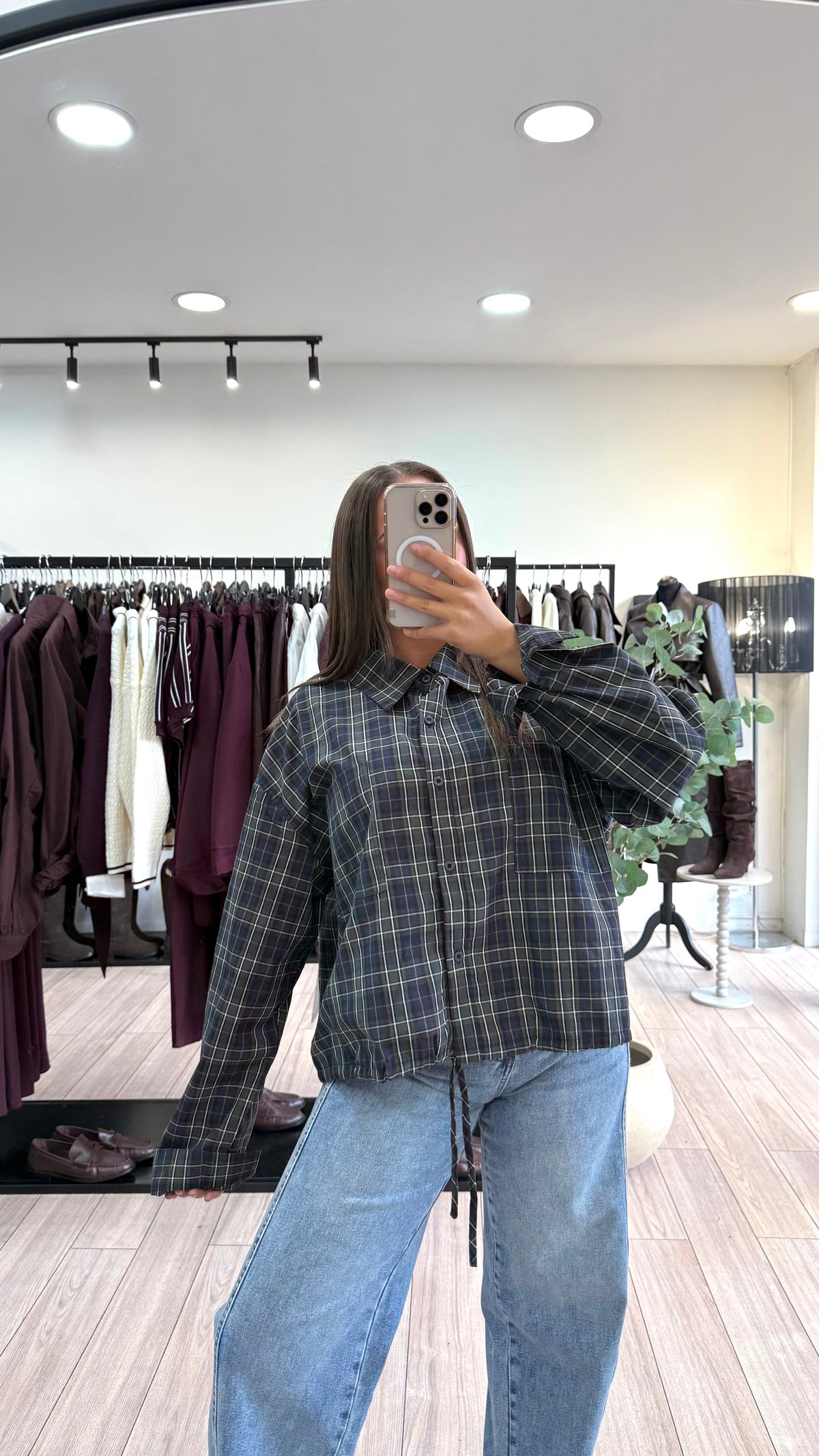 chemise Quadro bleu