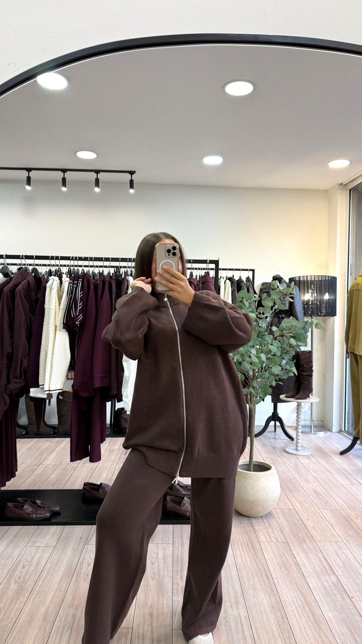 Ensemble en Maille Elie choco