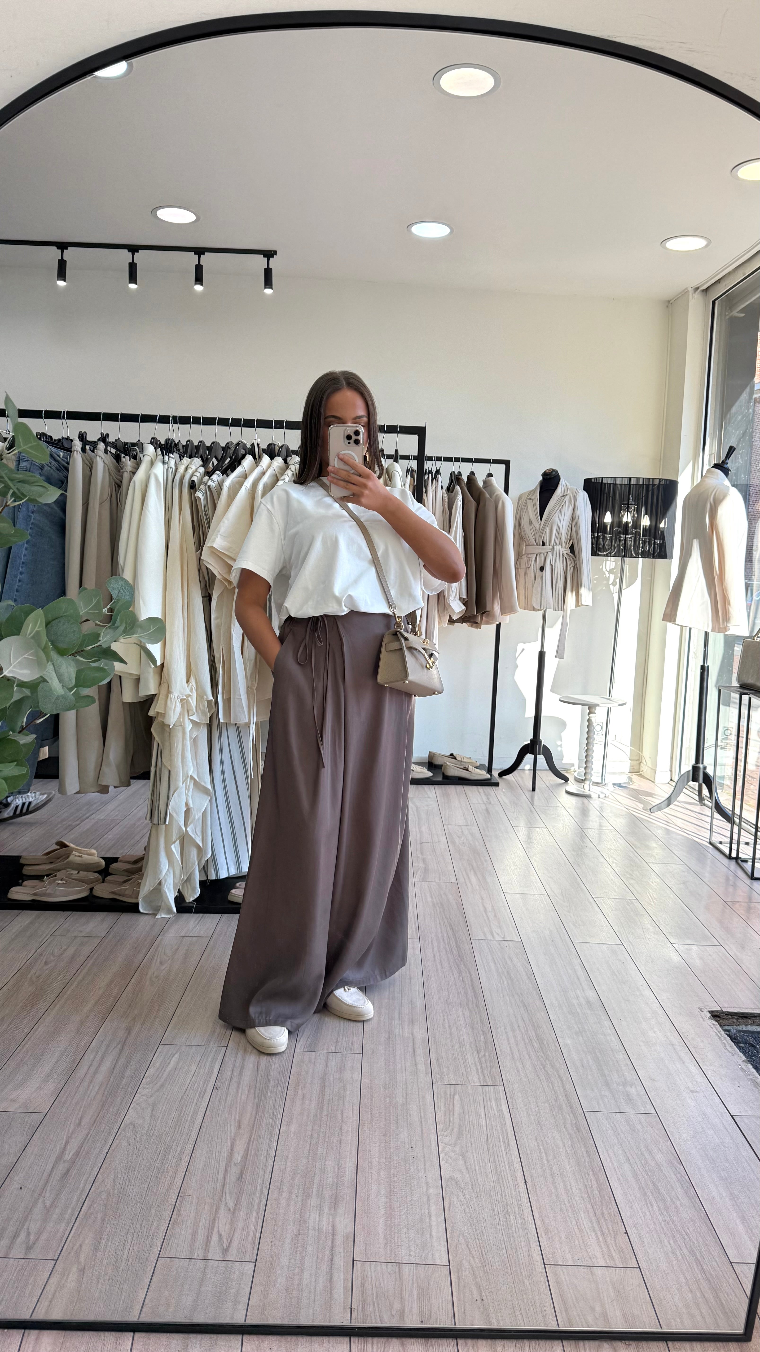 pantalon shade taupe