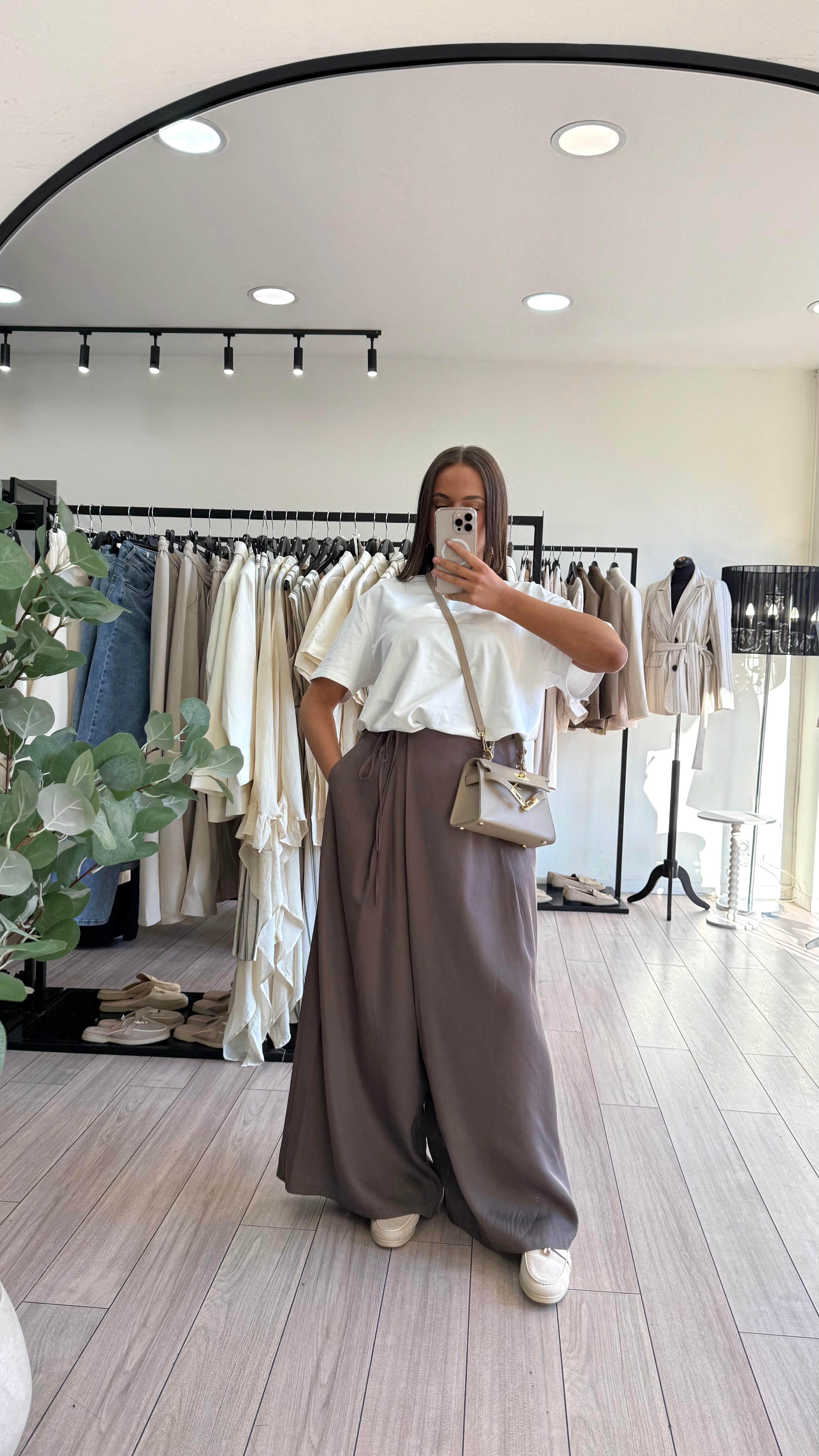 pantalon shade taupe