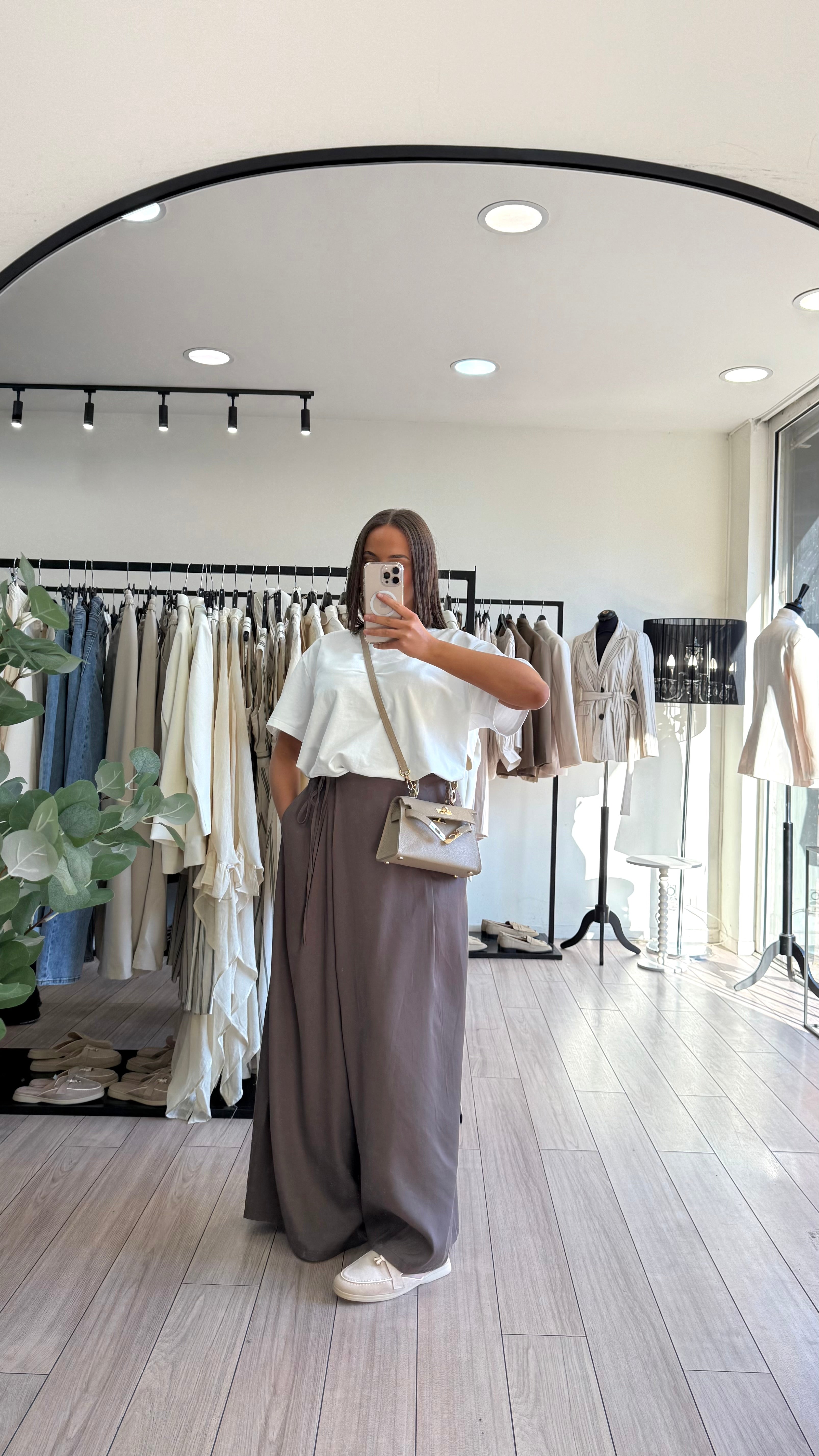 pantalon shade taupe