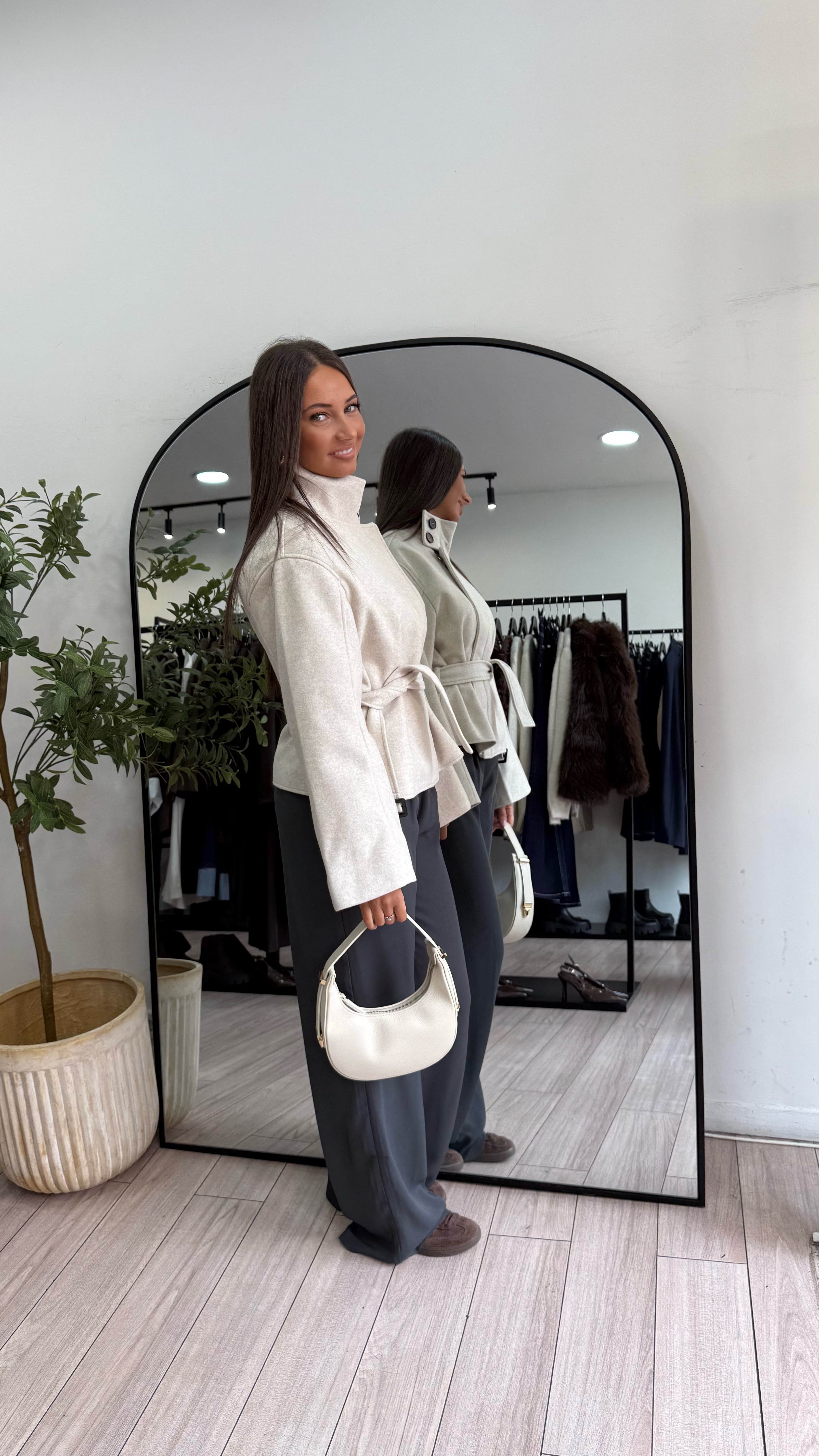 Manteau Estelle Écru