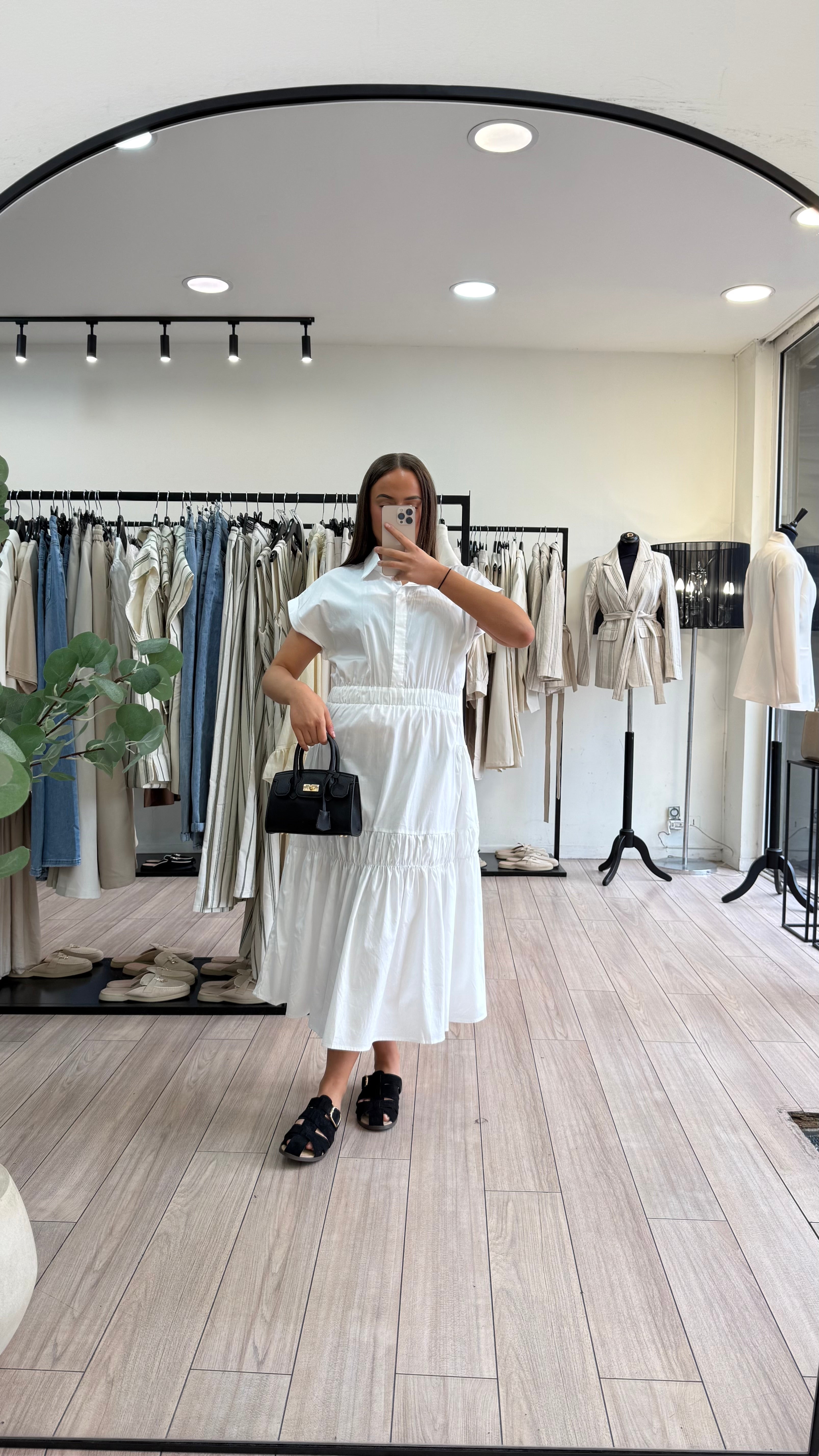 robe maria blanche
