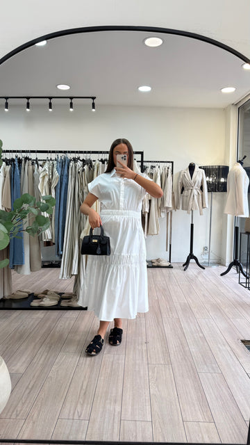 robe maria blanche