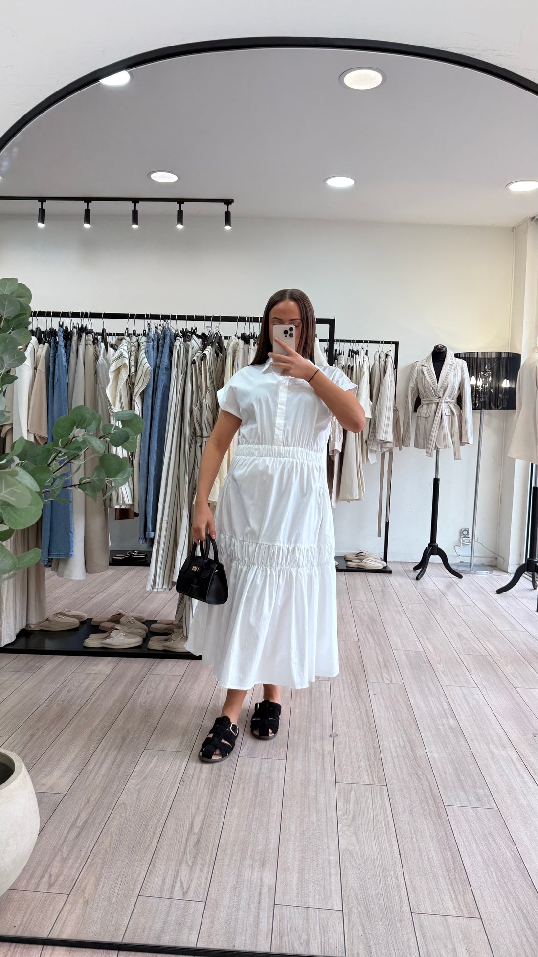 robe maria blanche