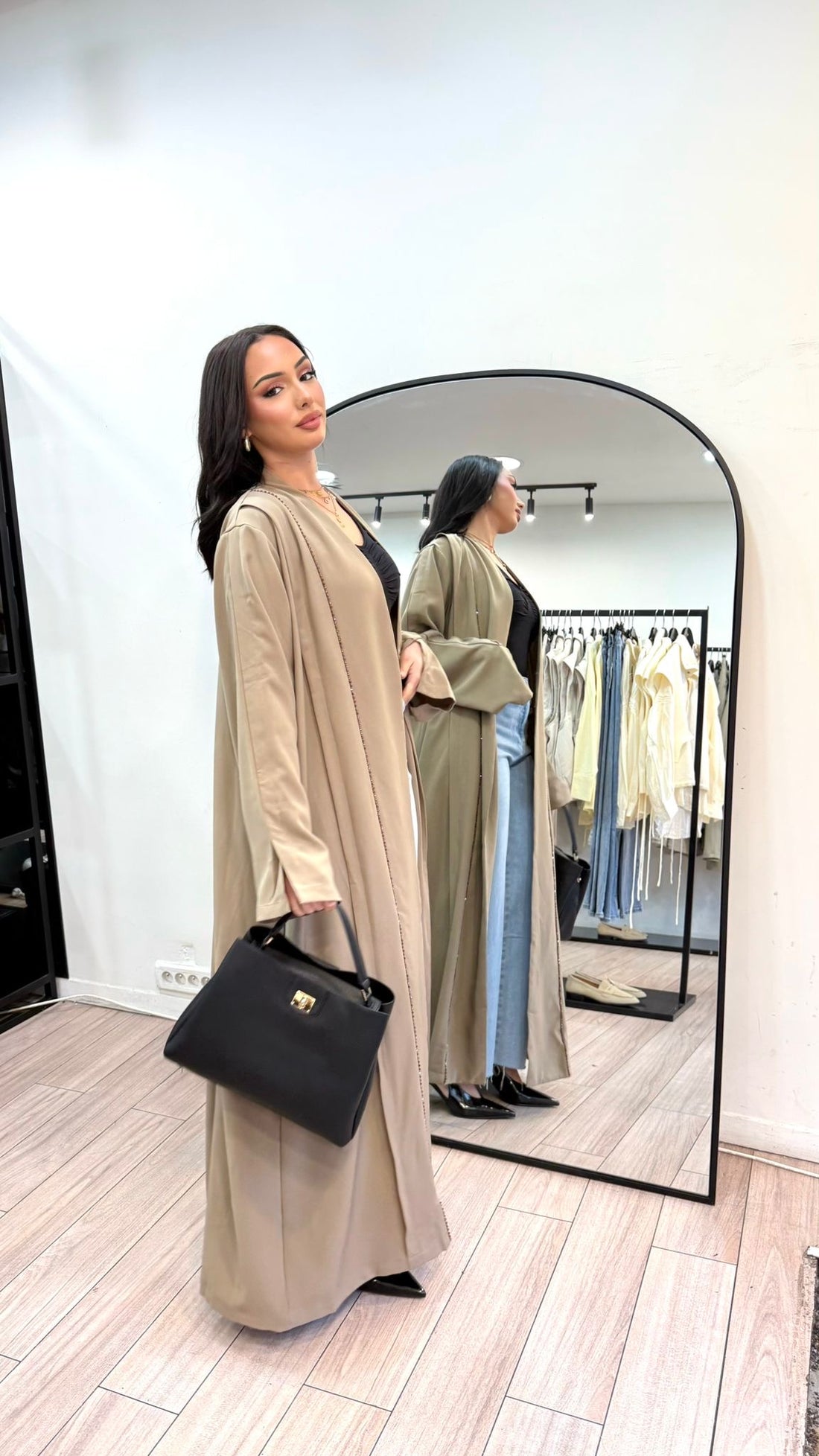 Abaya Taha beige