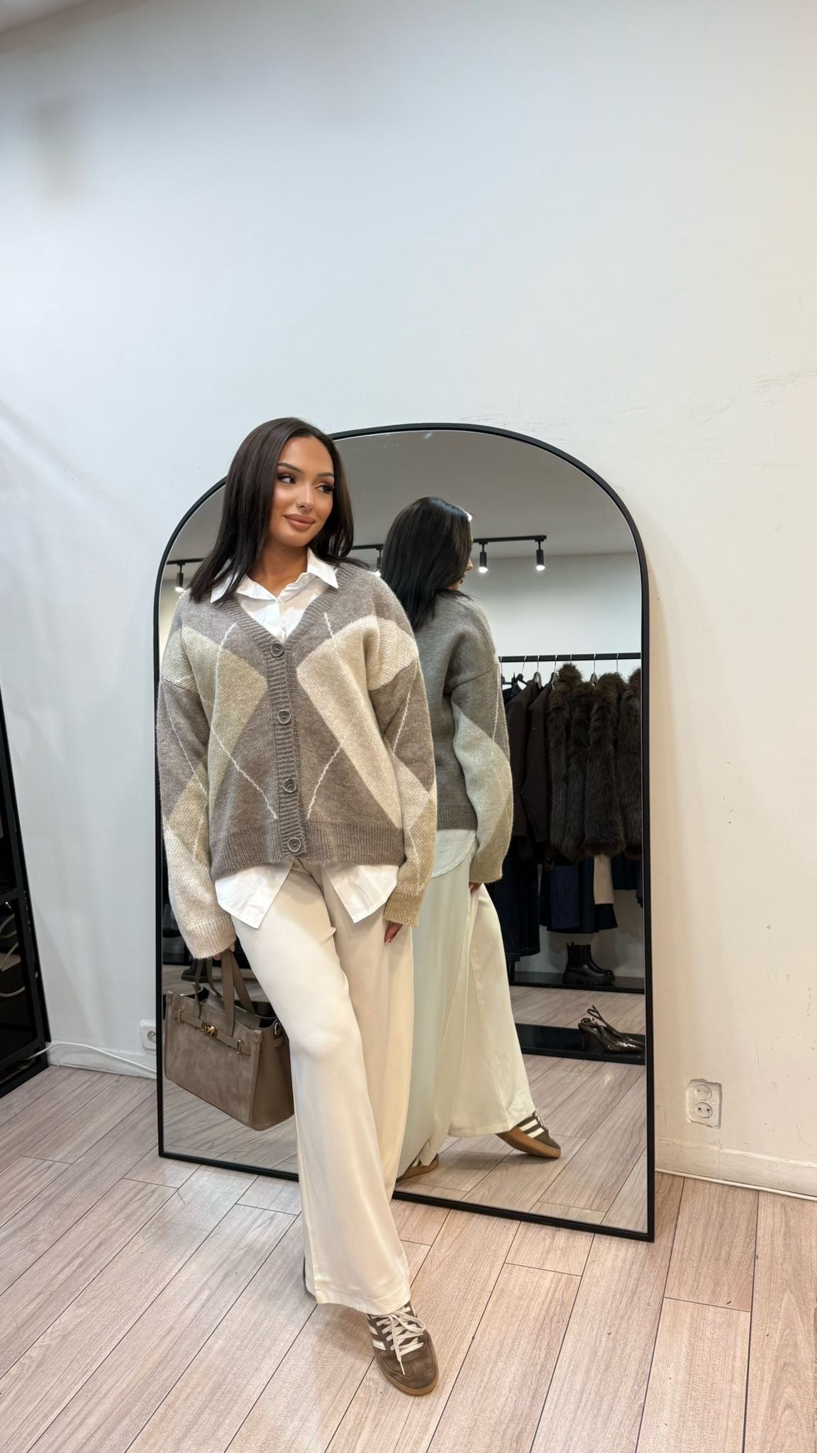 Cardigan Basma jacquard