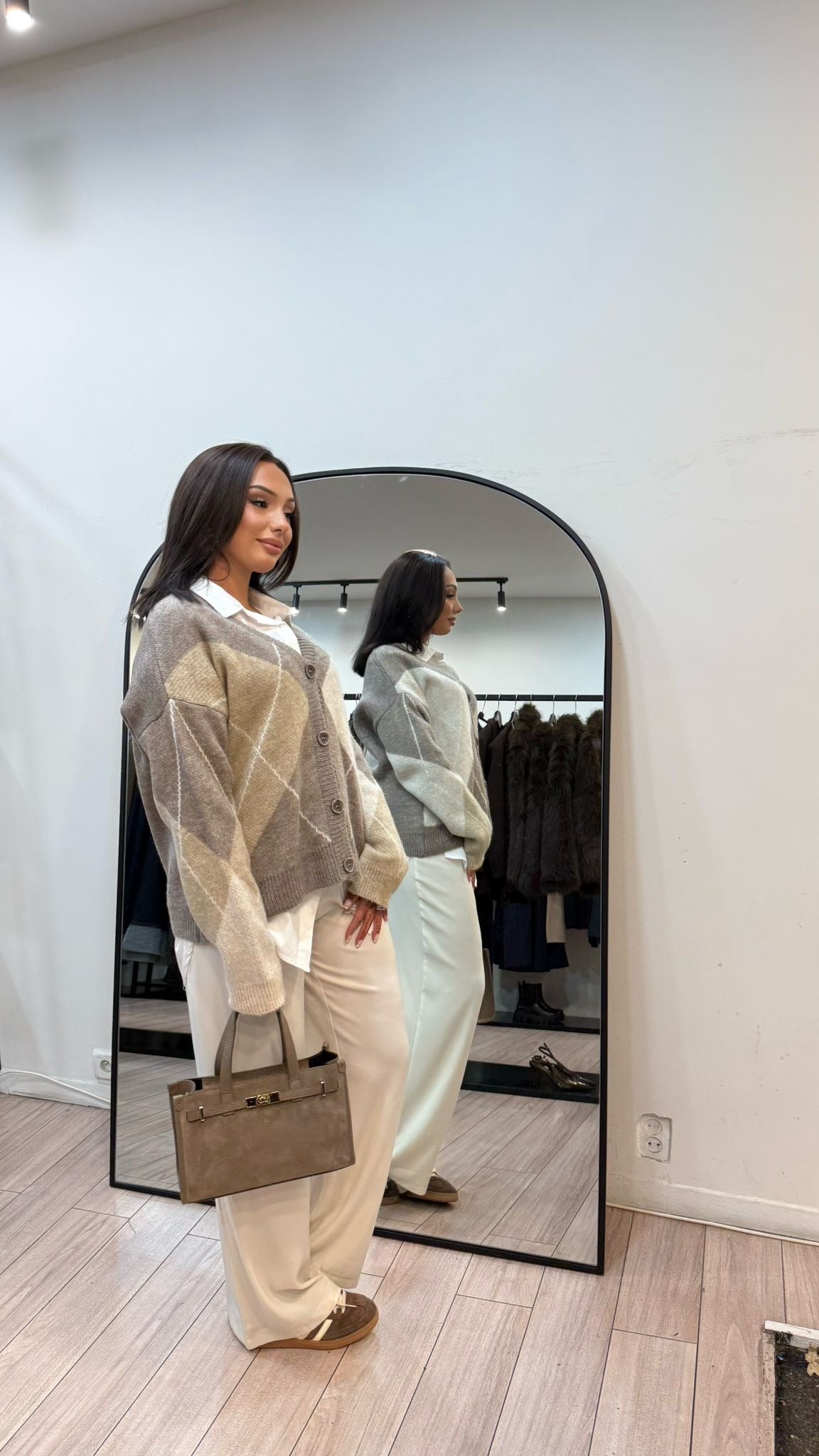 Cardigan Basma jacquard