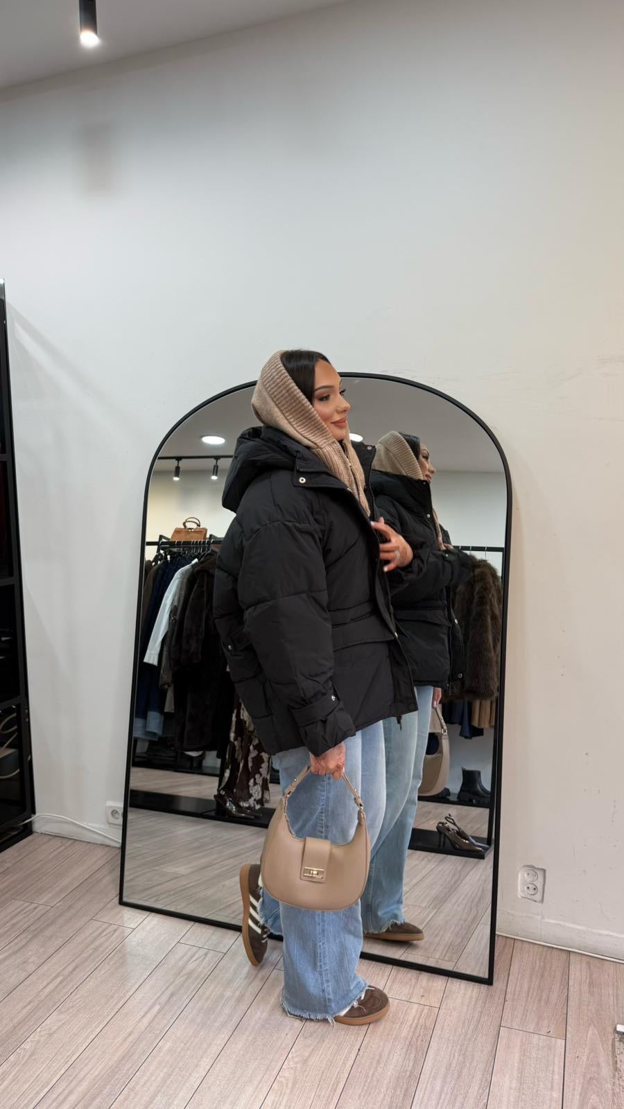 Doudoune Feriel noire