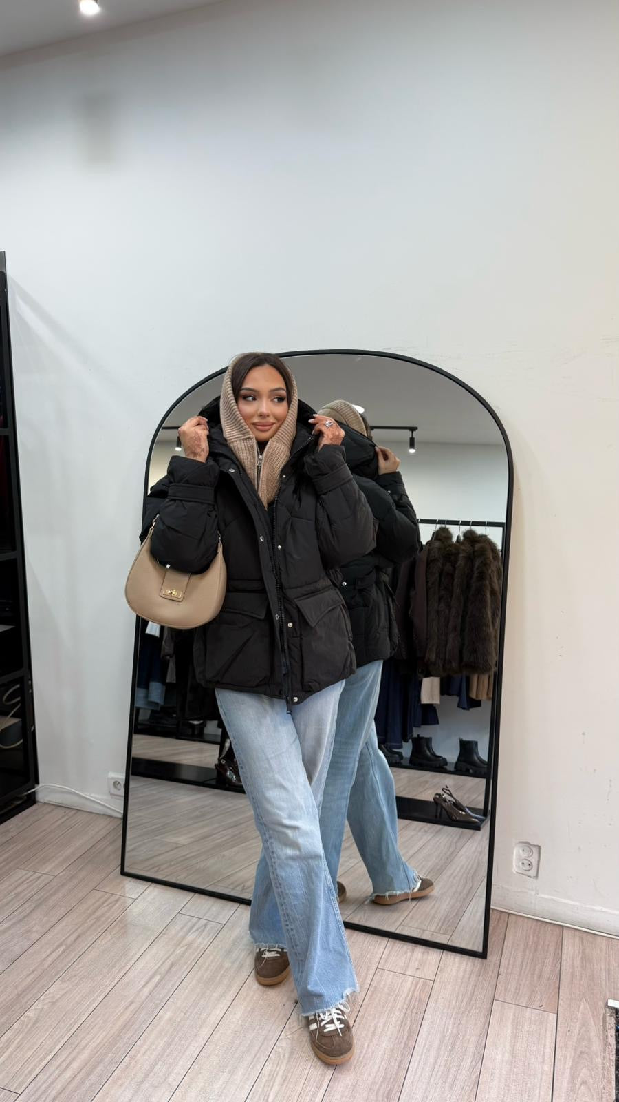 Doudoune Feriel noire